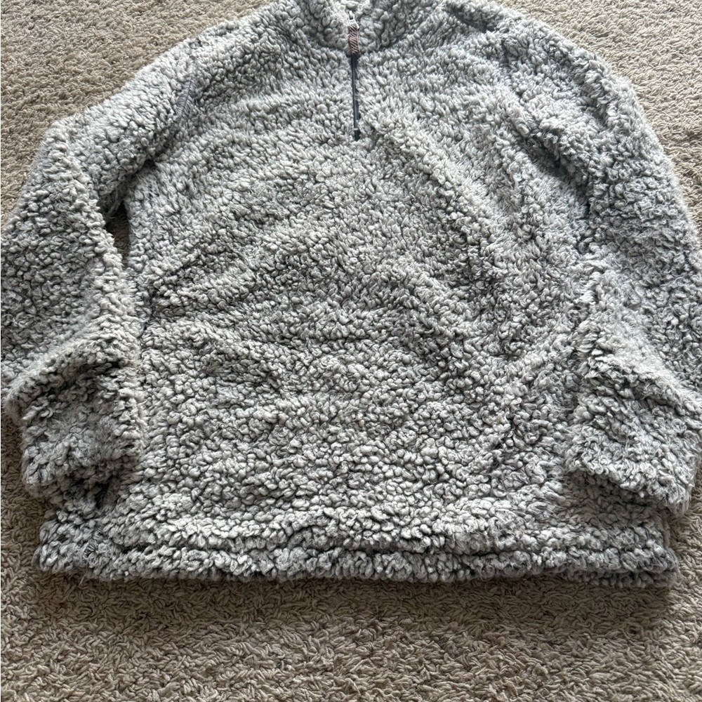 Weatherproof Vintage Gray Sherpa Jacket